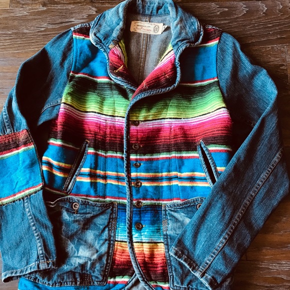 Free People Denim Jacket S - Picture 2 of 7
